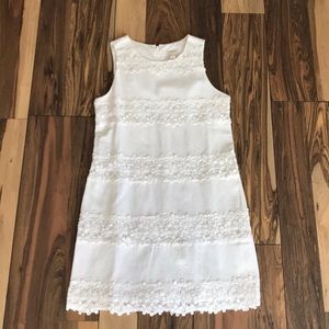 J. Crew Factory White mini dress